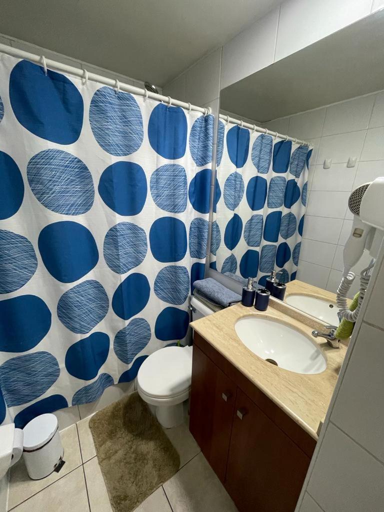 サンティアゴ Apart Centro City Spaアパートホテル エクステリア 写真